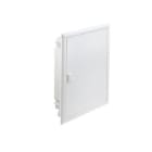 IDE - CJ.DISTR.EMP.PARED CONVL.IP40 CAPCD.2x14(28)MOD.PTA.+MO.CHAPA ACE.LNDO.BL RAL
