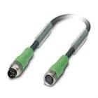 PHOENIX CONTACT - Cable SAC-4P-M 8MS/0,3-PUR/M 8FS para sensores/ actuadores