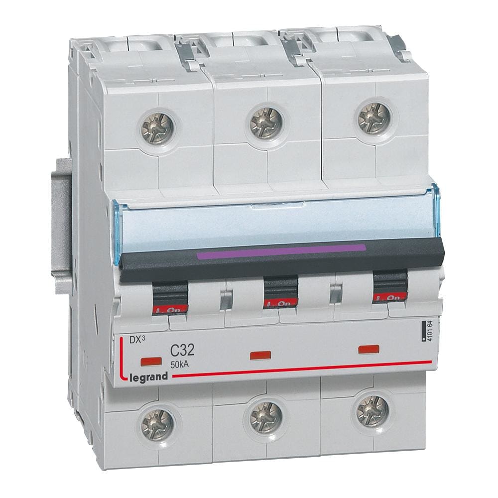 LEGRAND - Magnetotérmico DX³ 50kA - 3P - 400V~ - 32A - curva C