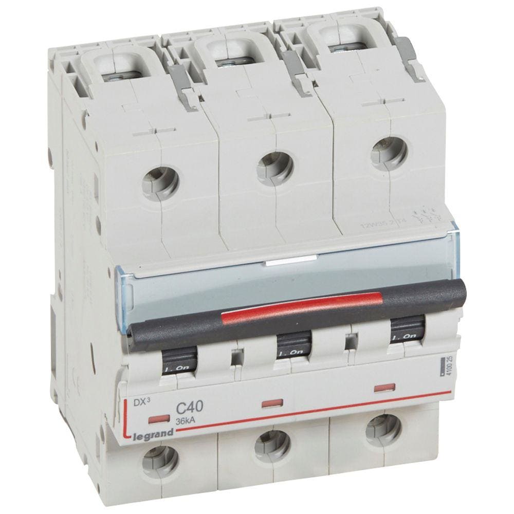 LEGRAND - Magnetotérmico DX³ 36kA - 3P - 400V~ - 40A - curva C