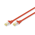 DIGITUS - CABLE DE CONEXIÓN CAT 6A S/FTP 2M ROJO