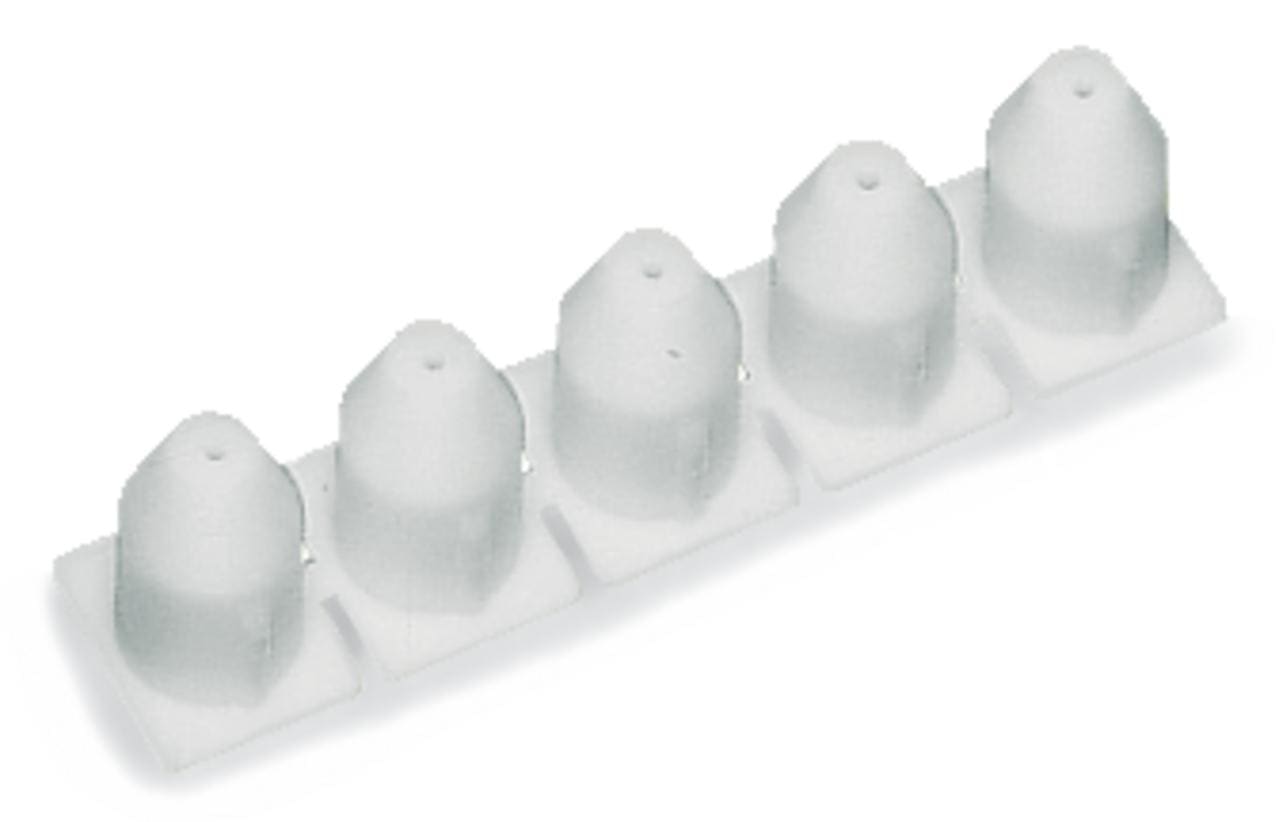 WAGO - Embudo aislante Serie 280 tira 5 piezas blanco