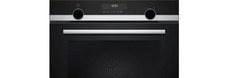 SIEMENS-LB - Horno IQ500 LCD blanco HB578G0S6 cristal negro acero inoxidable clase energética A