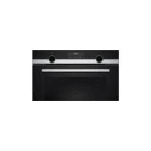 SIEMENS-LB - Horno IQ500 LCD blanco HB578G0S6 cristal negro acero inoxidable clase energética A