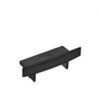 TSL - Tapa con pasacable para TSL E13N negro mate