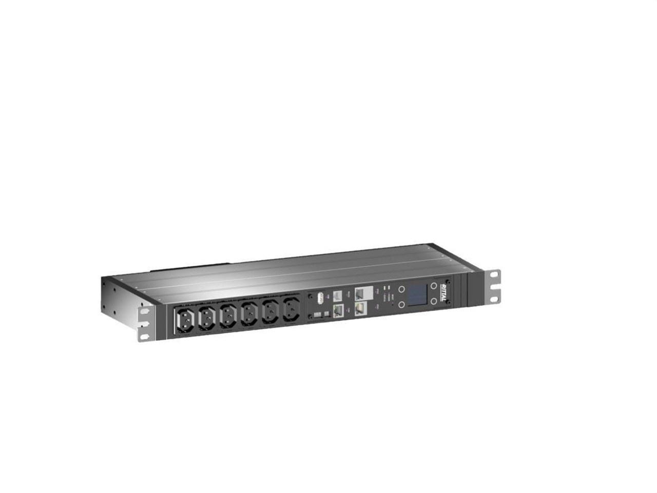 RITTAL - Pdu metered 16A/1P IEC-C20 6xC13 19"