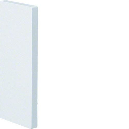 HAGER - Tapa final en PC/ABS para canales BRP 65x170 blanco RAL9016