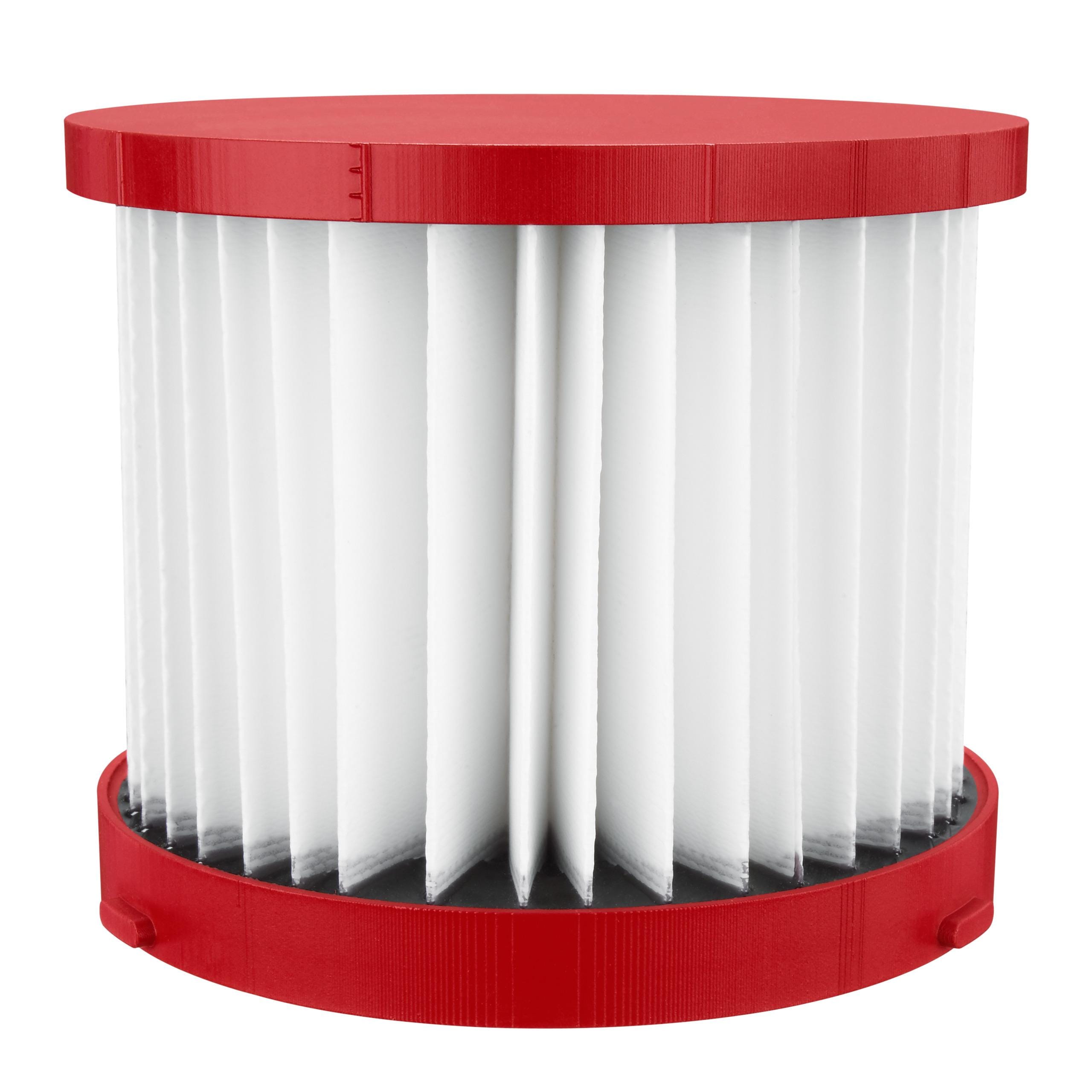 MILWAUKEE - FILTRO PARA SECO HEPA, PET, LAVABLE. COMPATIBLE CON M18 VC2, M12 FVCL, M18 FPOVCL