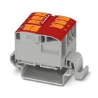 PHOENIX CONTACT - Bloque PTVFIX 6/6X2,5-NS35A RD para distribución