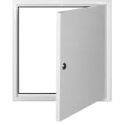 SOLERA - Marco y puerta metalicos 450x450mm para registro secundario en hueco de obra