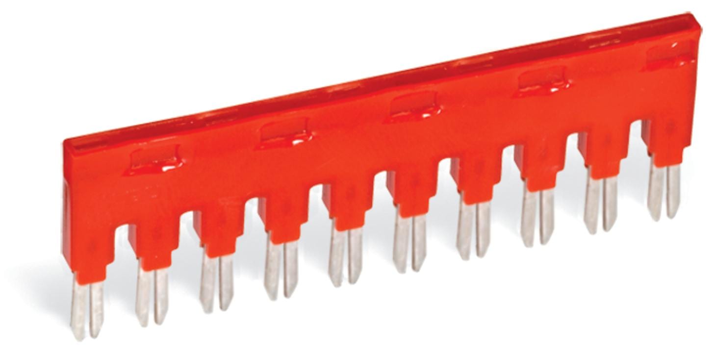 WAGO - PEINE PUENTE SERIE 792 18A 10P ROJO