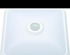 KOBAN - Luminaria LED cuadrada KLD SC2E con detector PIR