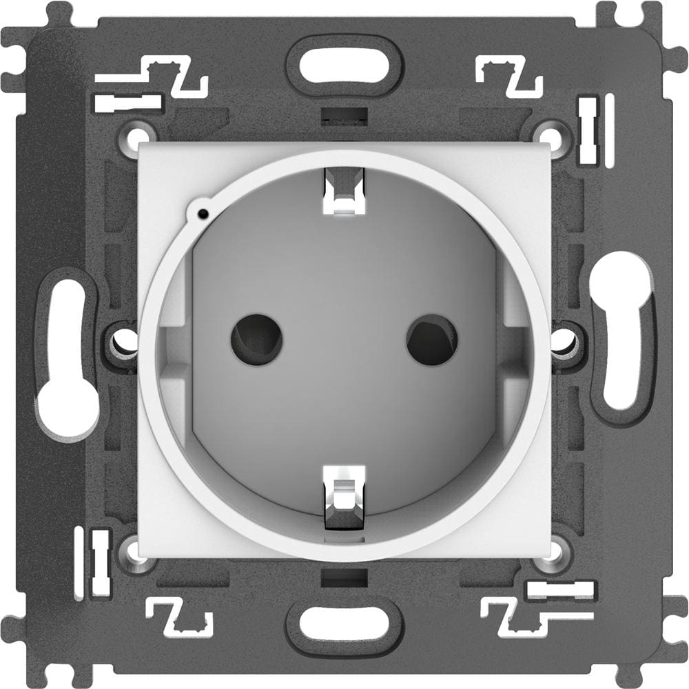 BTICINO - Toma de corriente conectada (estándar Schuko) Living Light with Netatmo - Blanco