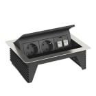 OBO BETTERMANN - Deskbox DBK2-D3 D2S2K 210x167x68 inoxidable