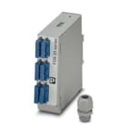 PHOENIX CONTACT - Caja de distribución para carril montada completamente lista para empalmar para 6x SC-Duplex (OS2)