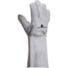 DELTA PLUS - Guante soldador vacuno manguito 15cm talla 11 gris