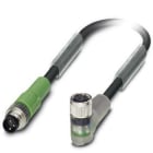 PHOENIX CONTACT - Cable SAC-3P-M 8MS/1,5-PUR/M 8FR-2L para sensores/ actuadores