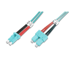 DIGITUS - FO PATCH CORD, DUPLEX, LC-SC MM OM3 50/125, 3M