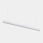 LEDS-C4 - Luminaria lineal Infinite Slim individual colgante 1680mm 43.1 4000K CRI 90 ON-OFF blanco IP40 4656lm