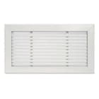 AIRZONE - Rejilla lineal 15º 1 direcciones clip 1500x150 blanco