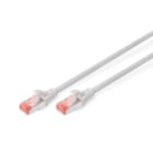 DIGITUS - CAT 6 S-FTP PATCH CORD, CU, LSZH AWG 27/7, LENGTH 20 M, COLOR GREY