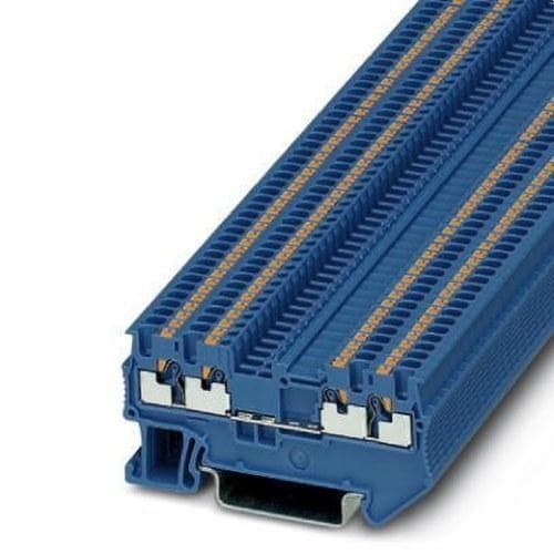 PHOENIX CONTACT - Borne de carril PIT 1,5/S-QUATTRO BU