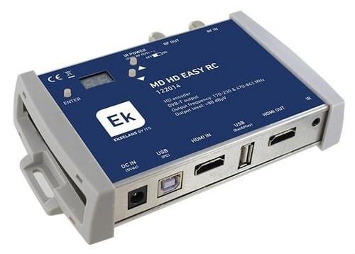 EK - Modulador digital HMD HD EASY RC D COFDM + loop HDMI + USB + IR incluido + mix TER