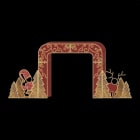 PRILUX - Luminaria decorativa portal con PHOTOCALL rojo