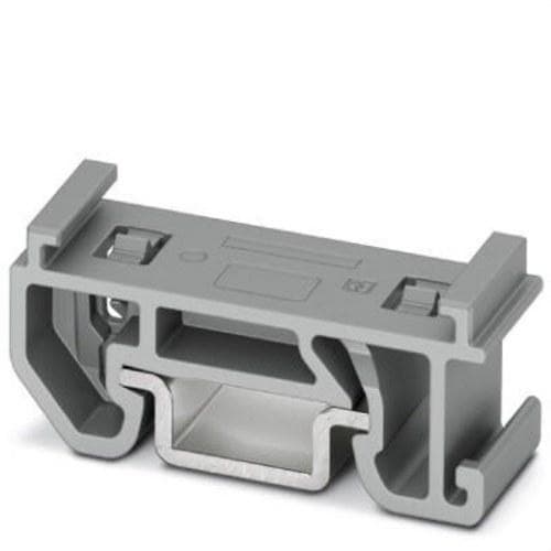PHOENIX CONTACT - Adaptador PTFIX-NS15A-FIX para carril, con función de Soporte final, anchura: 10,3mm, altura: 10,8mm, gris, montaje: NS 15