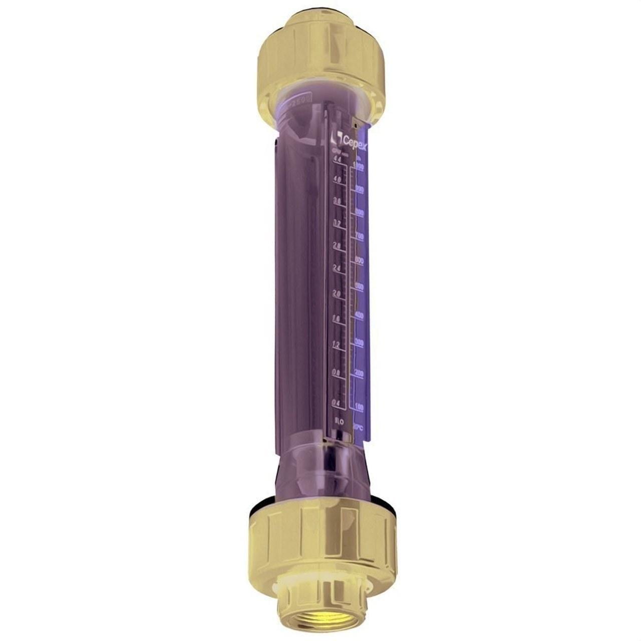 ASTRALPOOL - Caudalímetro rosca 3/4" H 40-400l/h