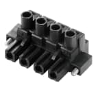 WEIDMULLER - Conector enchufable H 7,62mm 4P