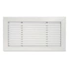 AIRZONE - Rejilla lineal 15º 2 direcciones Airzone 1250x150 blanco clip terminal