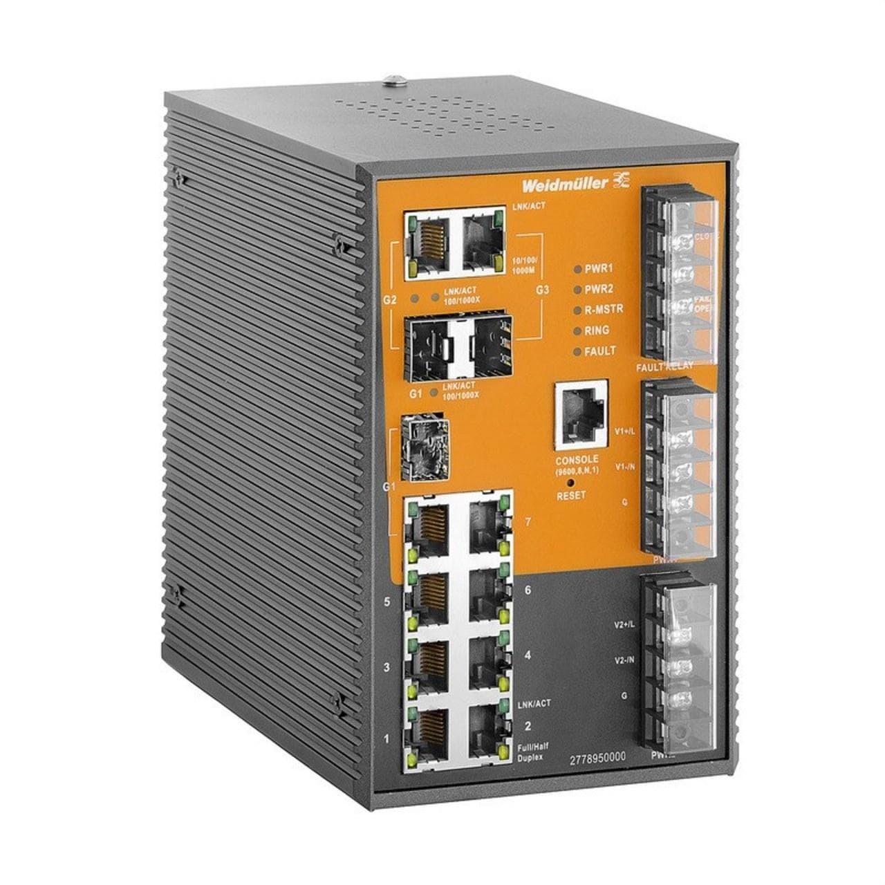 WEIDMULLER - Módulo IE-SW-SL10M-7TX-3GC-HV