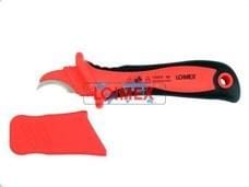 LOIMEX - CUCHILLO PARA CABLES HOJA CURVADA 35MM