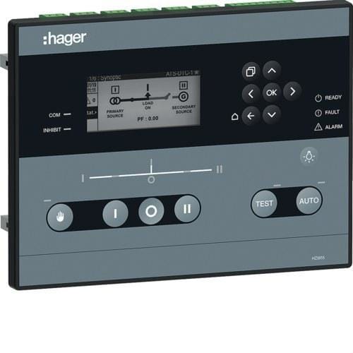 HAGER - Relé de transferencia automática para conmutaciones h3+/ACB con Modbus
