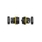 TEKOX - Conector H para montaje en panel 2P 0,5-2,5mm² IP68
