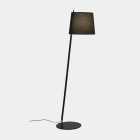 LEDS-C4 - Luminaria pie de salón CLIP E27 15W negro