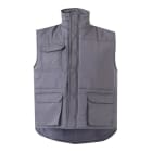 VELILLA - CHALECO MULTIBOLSILLO ACOLCHAD GRIS L