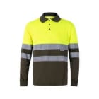 VELILLA - POLO BICOLOR AV DE MANGA LARGAP175 70 M