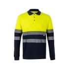 VELILLA - POLO ALGODÓN BICOLOR ML AV P305515 20/61M
