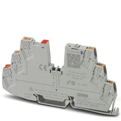 PHOENIX CONTACT - Interruptor de protección de aparatos electrónicos PTCB E1 24DC/1-8A SI-R 24V