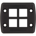 WEIDMULLER - Elemento de sellado grande CABTITE FR 4-1 BK SET