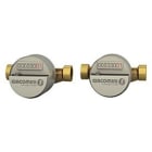 GIACOMINI - Contador agua caliente sanitaria GE552-2 volumétrico roscado 3/4"