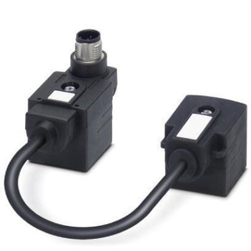 PHOENIX CONTACT - Adaptador de conector SAC-MS/0,1-116/2XA-1L-Z SCO de válvula doble