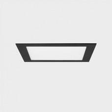 KOHL LIGHTING - DISC SQ  RECESSED WITH FRAME BL-BL 20 W 4000K NON-
