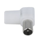 EK - Conector IEC 9,5mm macho acodado C95P-M 6,6-6,9mm