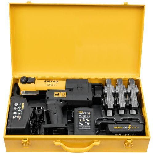 REMS - Expandidor de tubos por acumulador Akku-Press 22V ACC S-Aktion