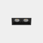 LEDS-C4 - Downlight MULTIDIR TRIM SMALL DOUBLE 16W negro IN IP20 / OUT IP54