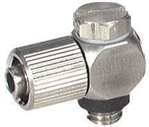 SMC - MS-5HLH-4  RACOR MINIATURA DE ACERO INOXIDABLE