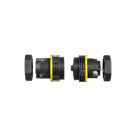 TEKOX - Conector H para montaje en panel 4P+T 0,5-1,5mm² IP68